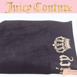Juicy Couture Home Signature Logo Crown Oversized Bath Towel
